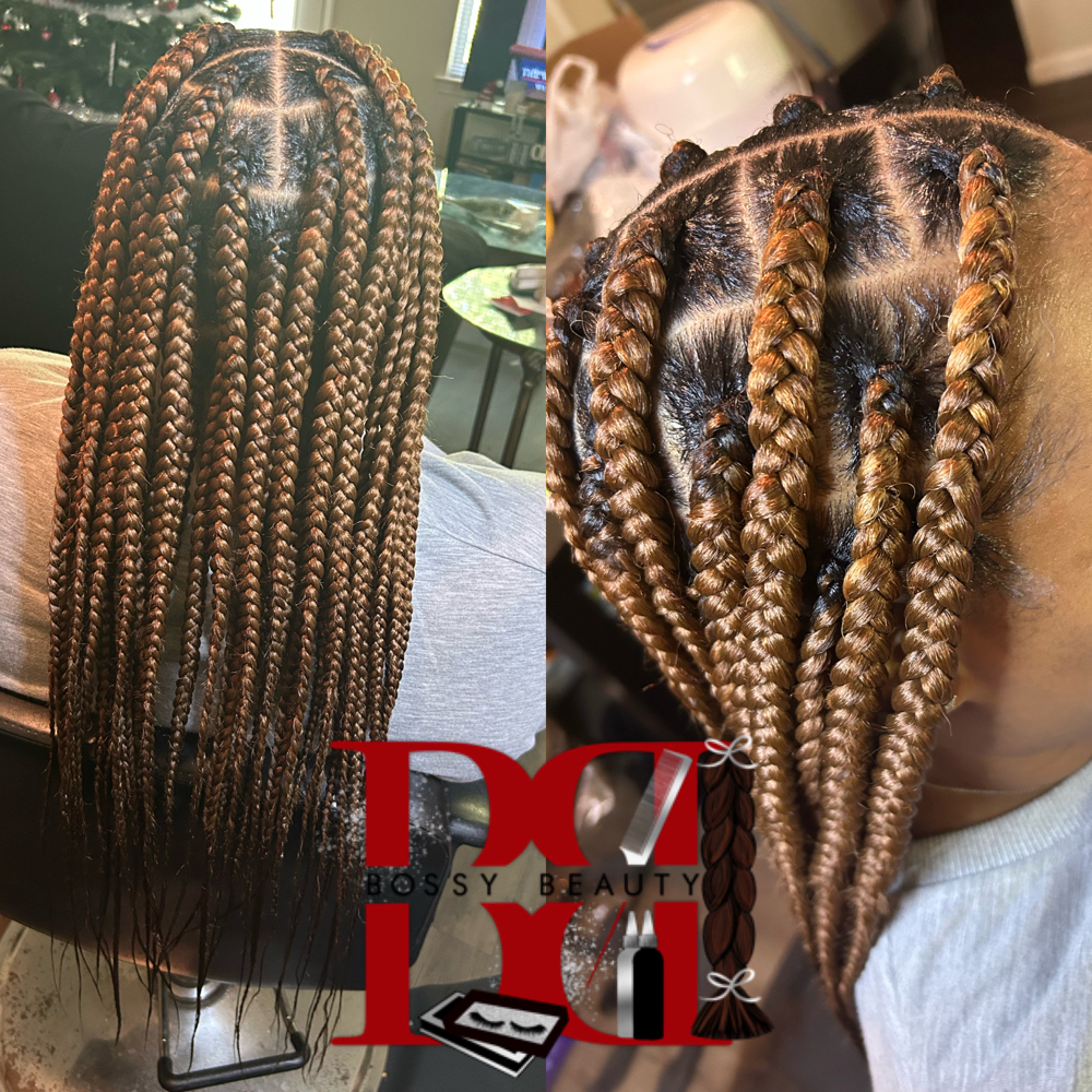 Large Knotless Braids (26 Inches)