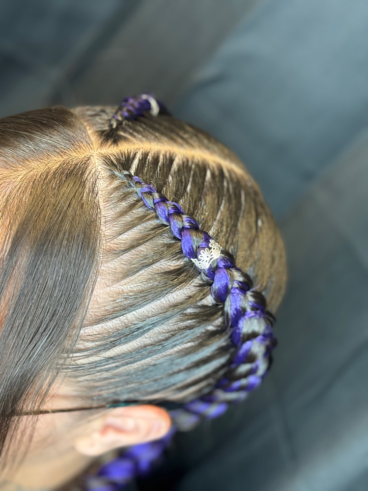 2 cornrows