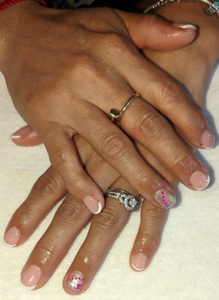Dazzle Dry Express Mani at Deezgoodnailz in Timonium, MD