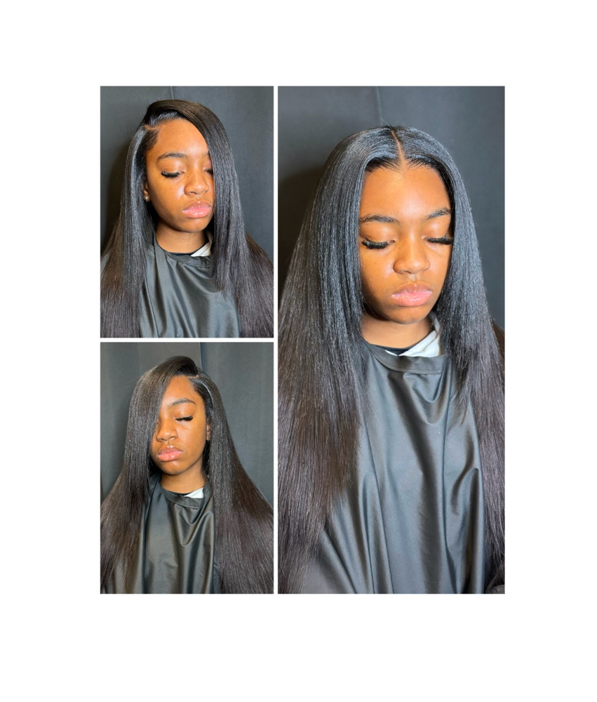3 Part sew-in