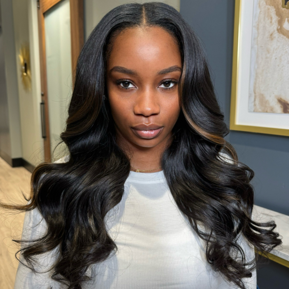 Sew-in W/ Botox treatment