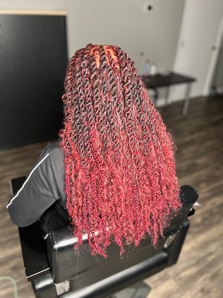 Extended Two Strands(OVER LOCS)