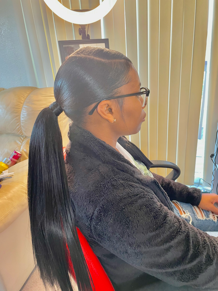 Sleek Ponytail