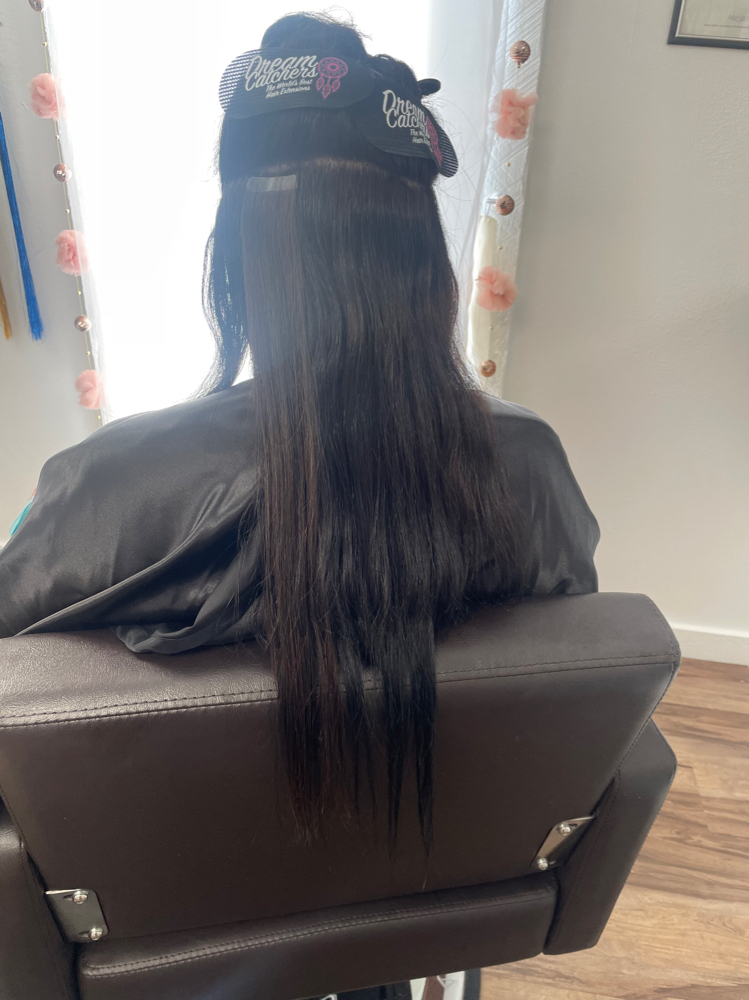 Tape In Hair Extension Install