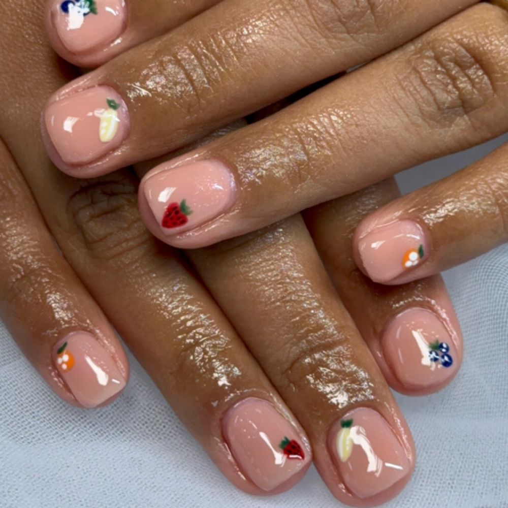 Structured Manicure at Desert MUAH Studio. in Lancaster, CA
