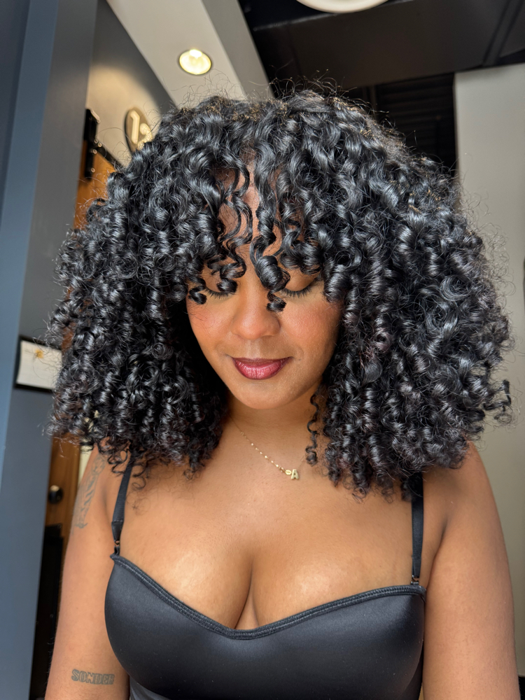 Returning Curly Cut Full Experience