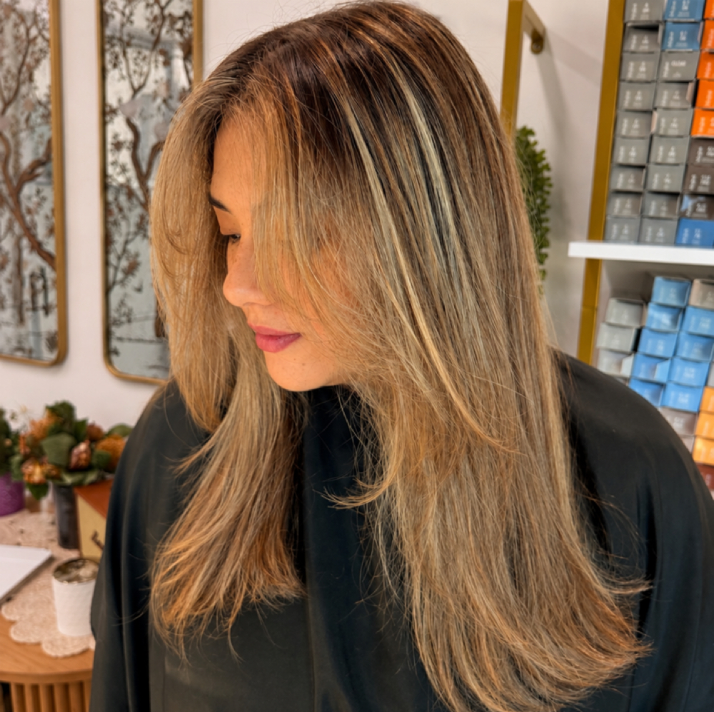 Balayage at Hair by Kyla Page in Southlake, TX