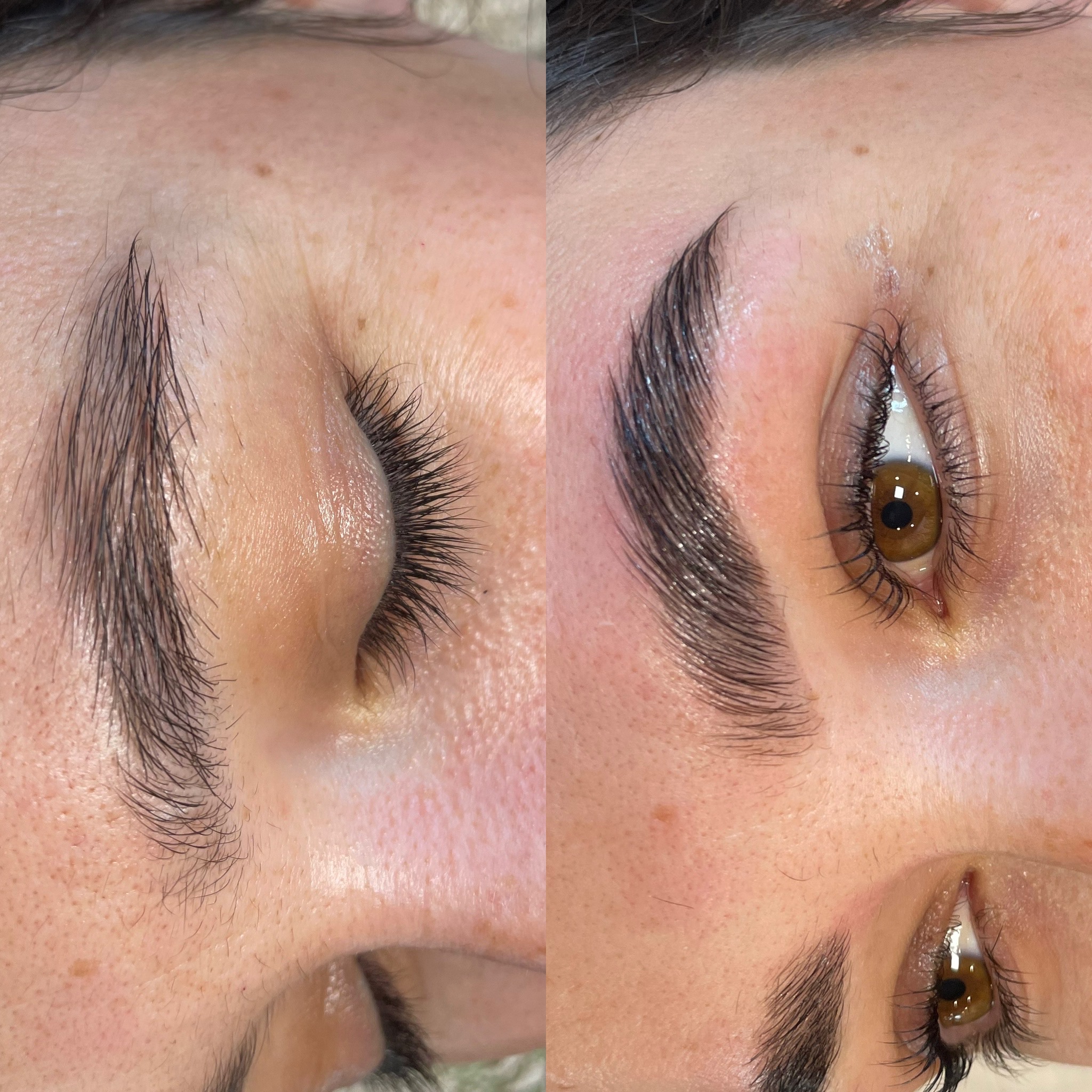 Brow Lamination, Wax and Tint