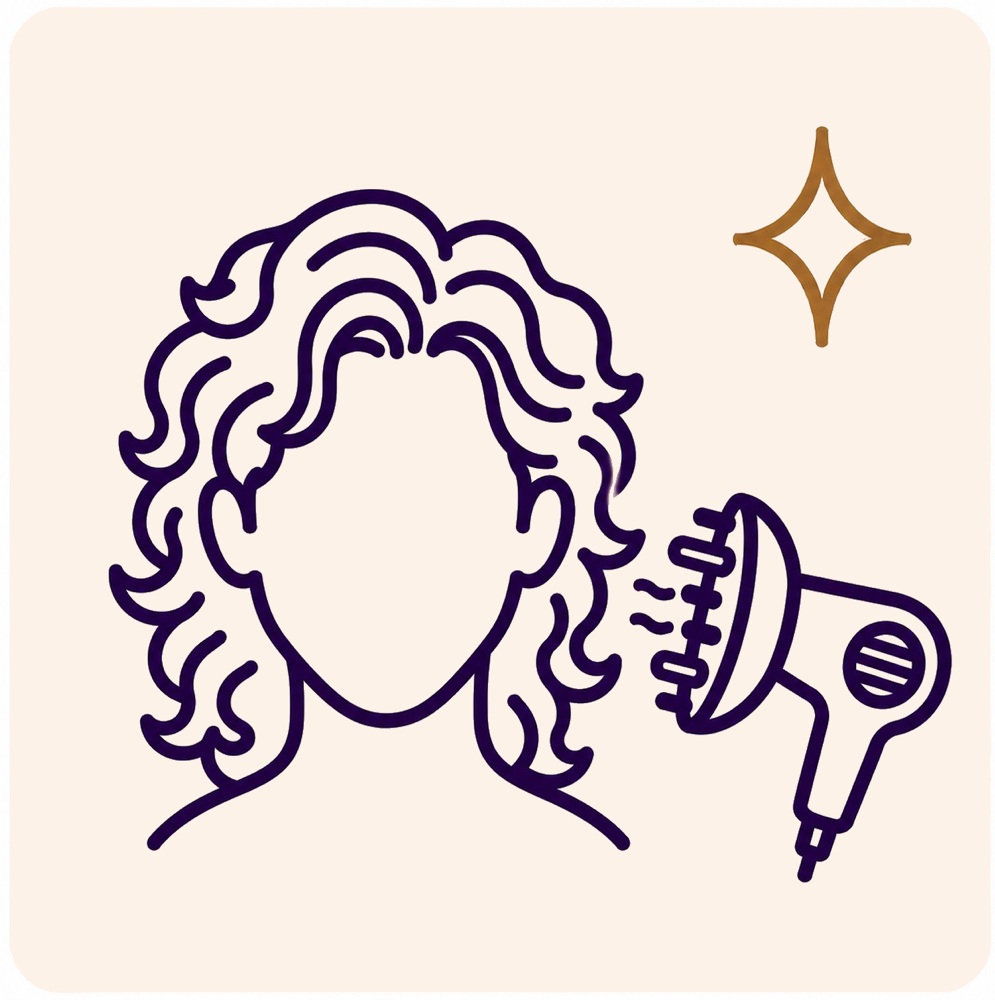 Curls Diffused at VIOLA Salon in Philadelphia, PA
