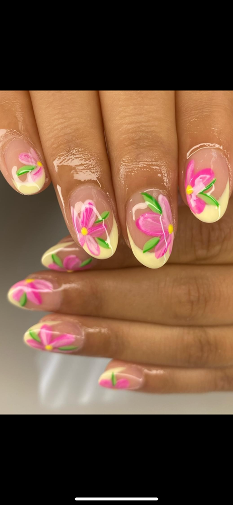 Refill Acrylic( With Designs)