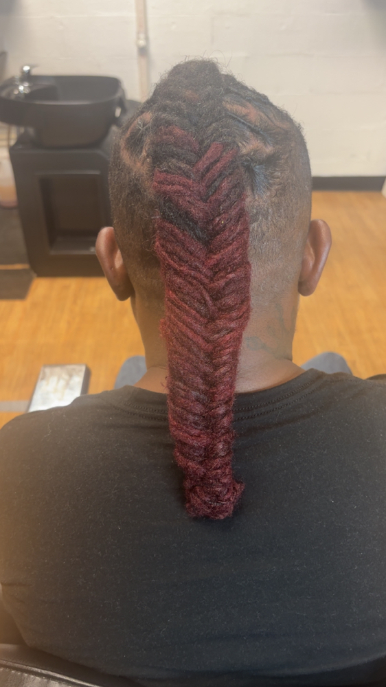 loc retwist and basic style