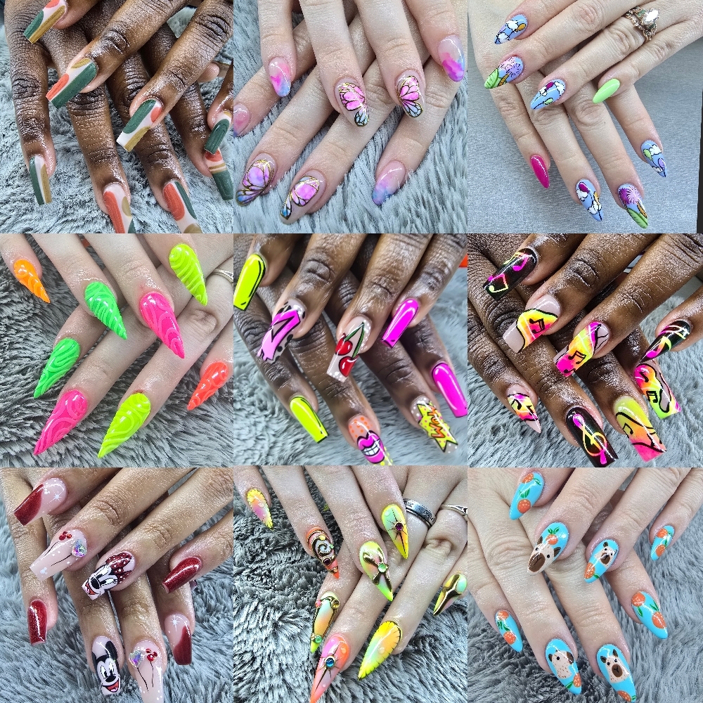 Moderate Nail Art Tier 2 at Nails by Jennah in Aiken, SC