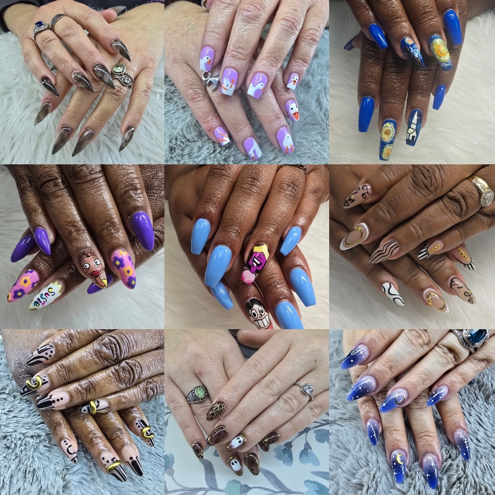 Moderate Nail Art Tier 2 at Nails by Jennah in Aiken, SC