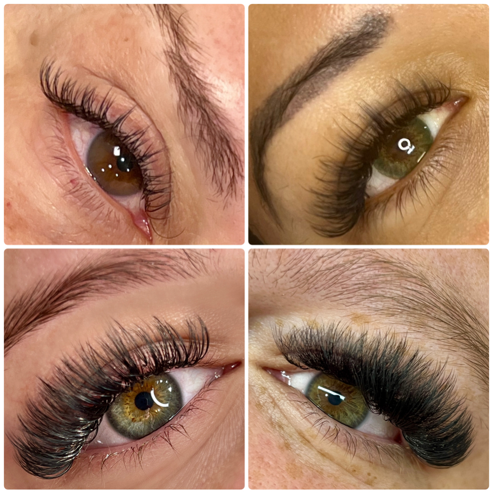 Full UV Lash Extension Set at Rich Glam Beauty in Dayton, TX