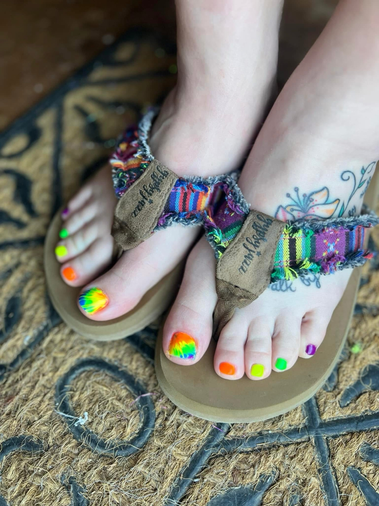 Gel Basic Pedicure at Hair by Melanie Y. in Muskogee, OK