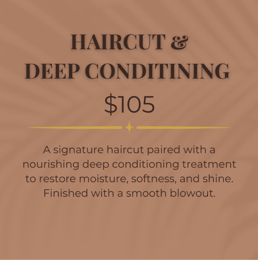 Haircut & Deep Conditioning at Styled By B in Richmond, TX