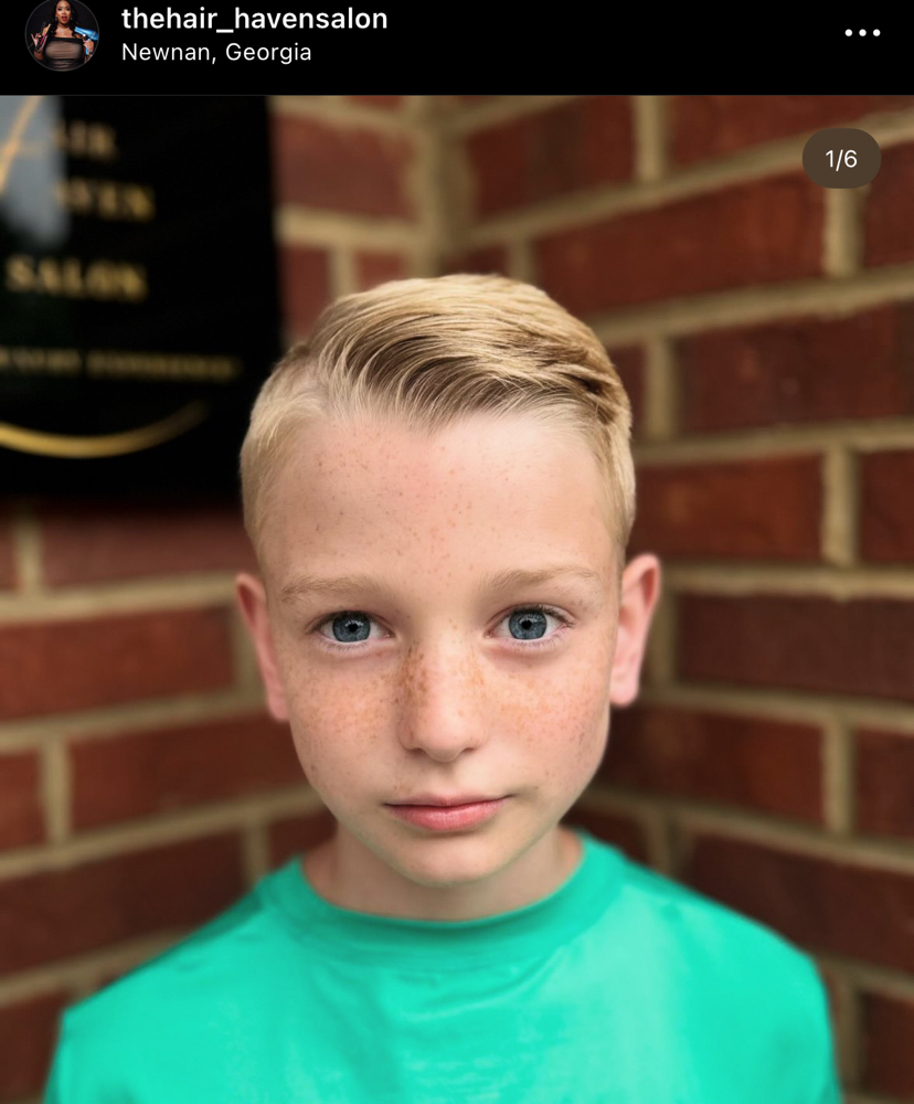 Kids Haircut ( Boys Ages 10 - 13 )