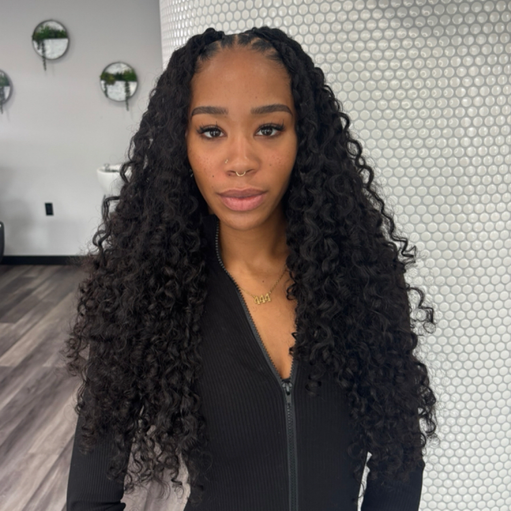 Boho Curls at Locs Taylor’d in Lakewood Ohio, OH