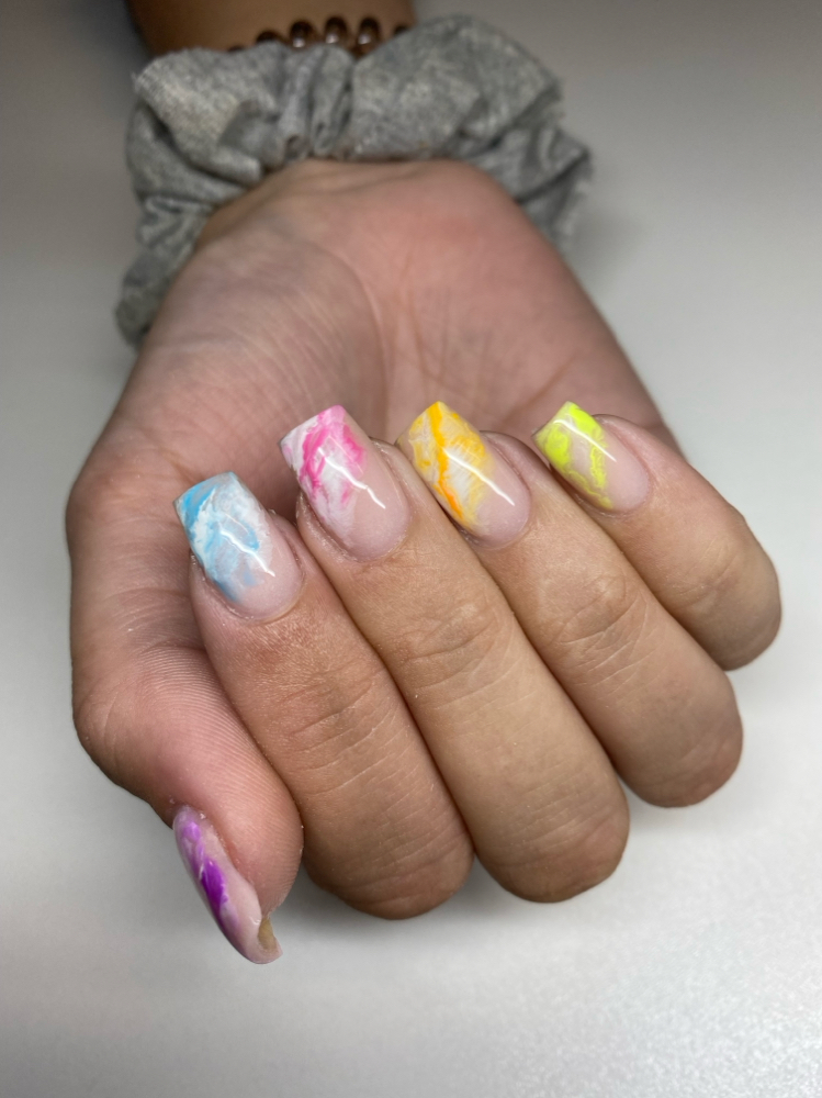 Acrylic Full Set at Kellidoscope Nail Bar in Clinton Township, MI