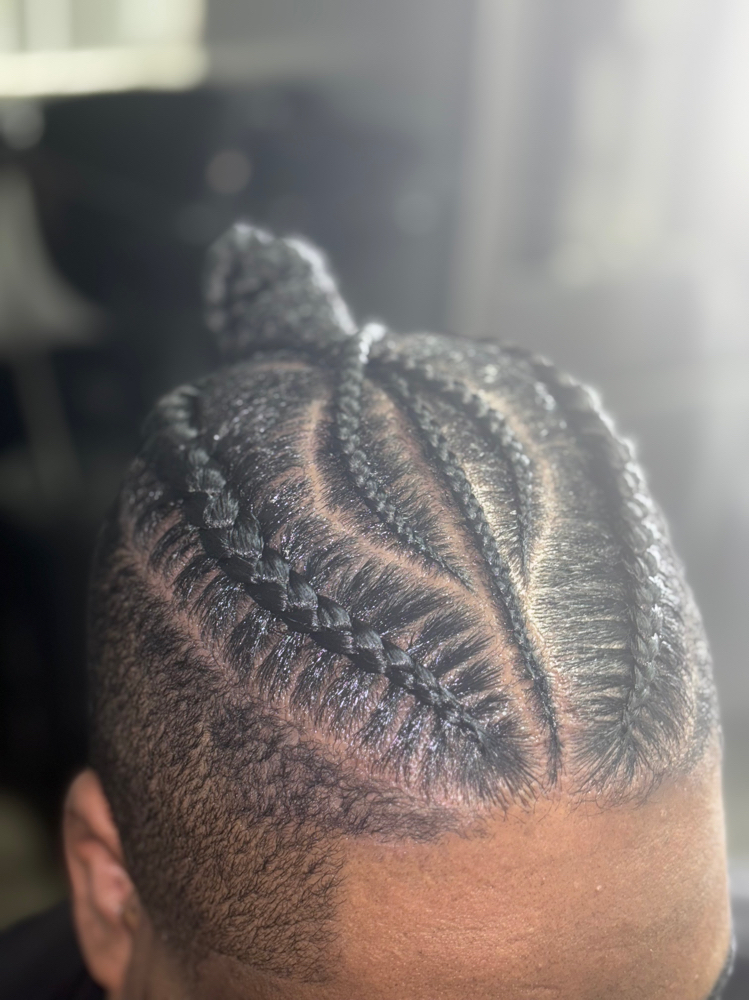 Men's Cornrows (4+Braids) at Sweeetfacee in Long Beach, CA