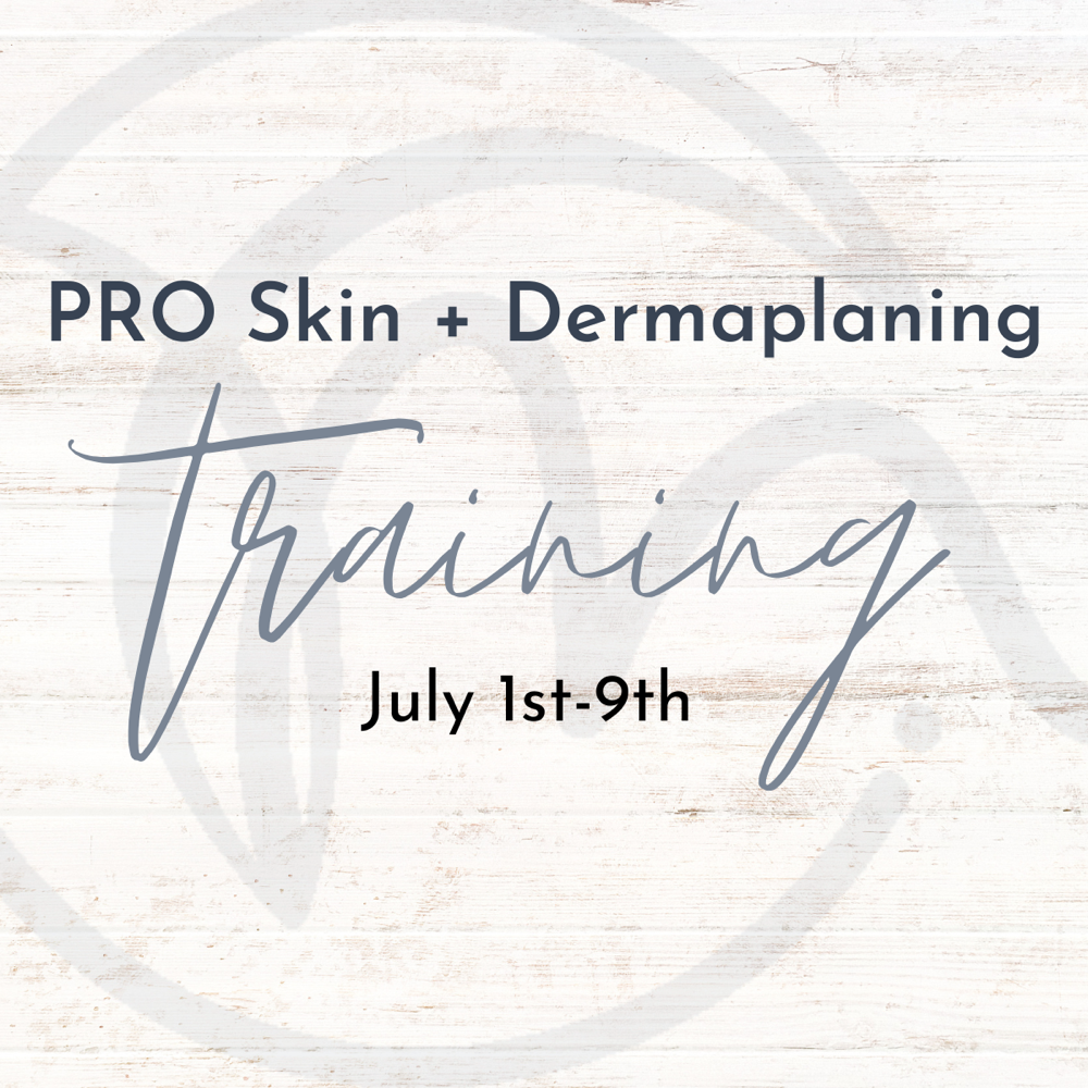 Training - PRO Skin + Dermaplaning