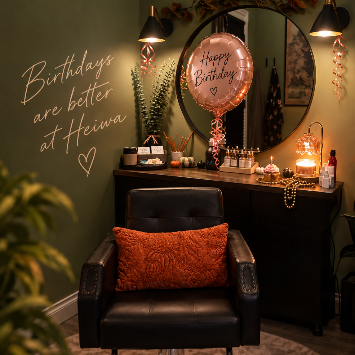 🎈 THE HEIWA BIRTHDAY EXPERIENCE at The Heiwa Head Spa in Fort Myers, FL