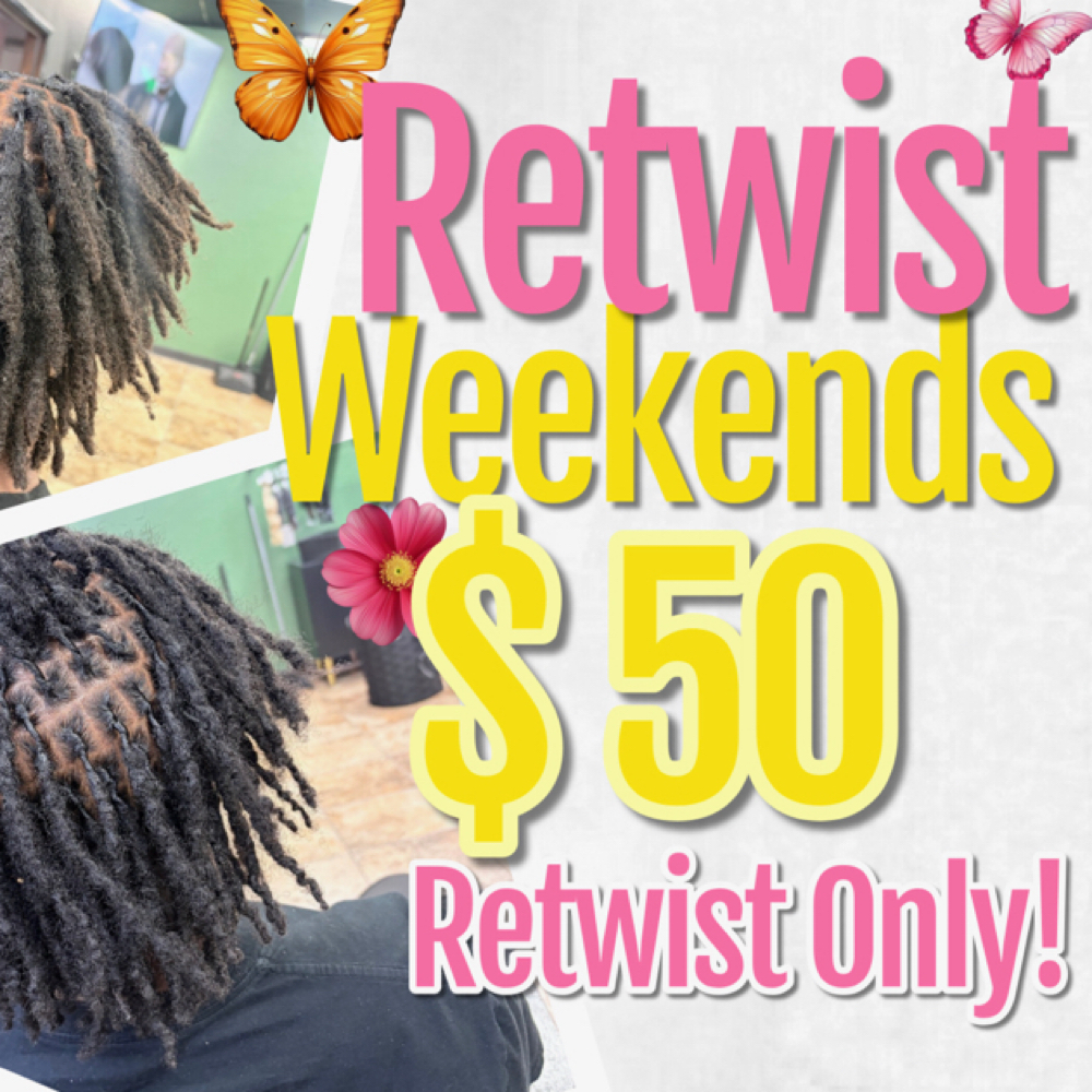 Retwist - SPECIAL ONLY at Sav Styled It in Glendale, AZ