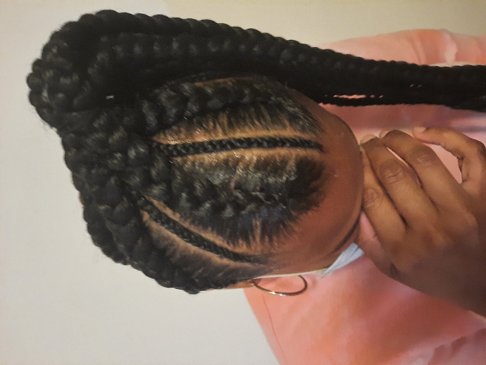 Adult Cornrows (Any Style)
