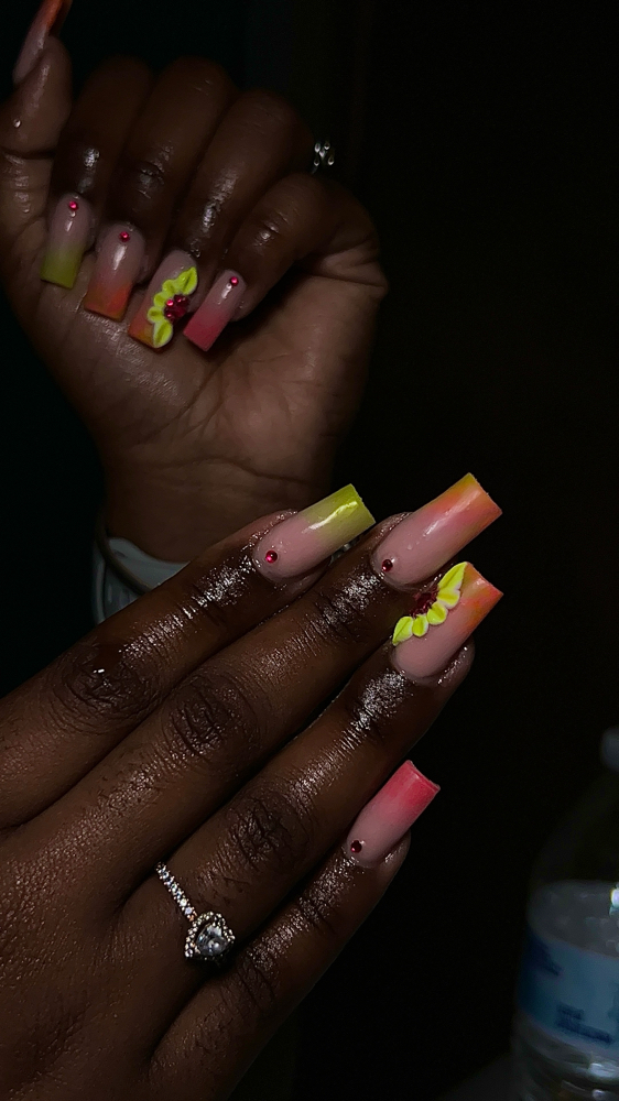 Medium Acrylic Nails