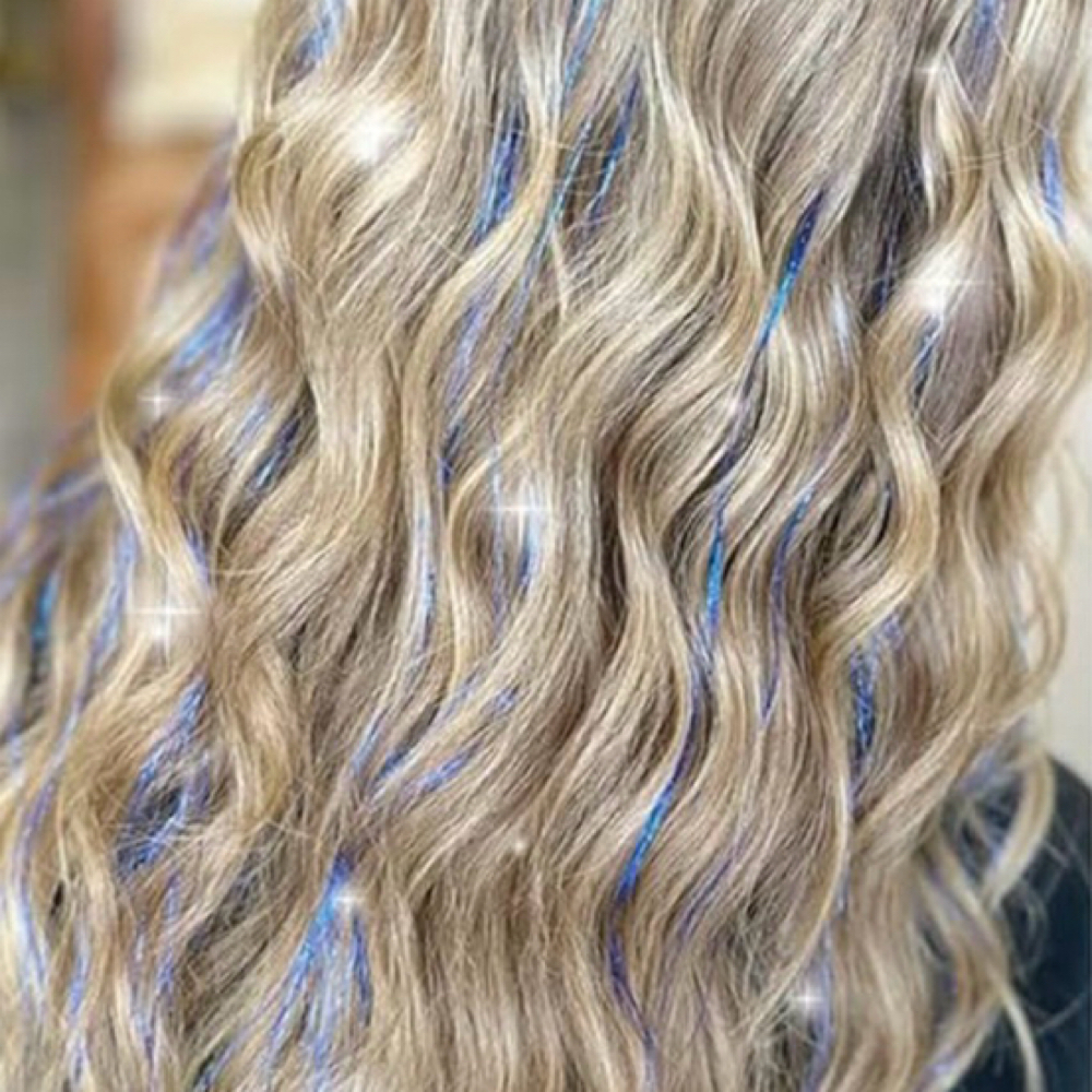 Full Glam Sparkle Tinsel at Jazzed Up by Jenna in Siloam Springs, AR