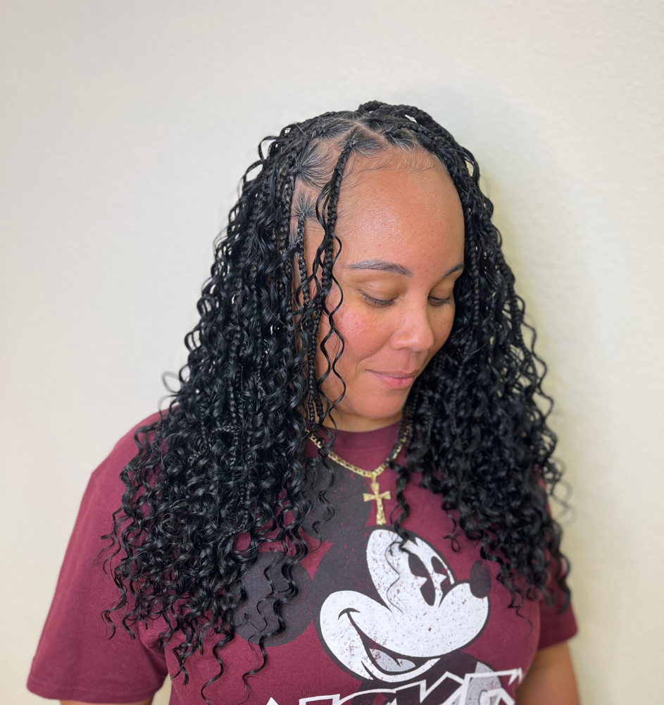 Medium Bob/Armpit Box Braids