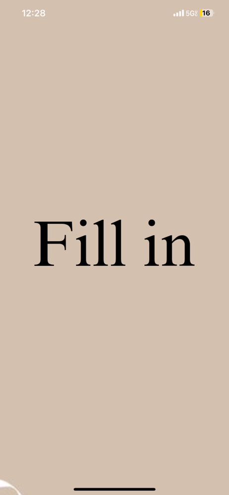 Volume Fill In