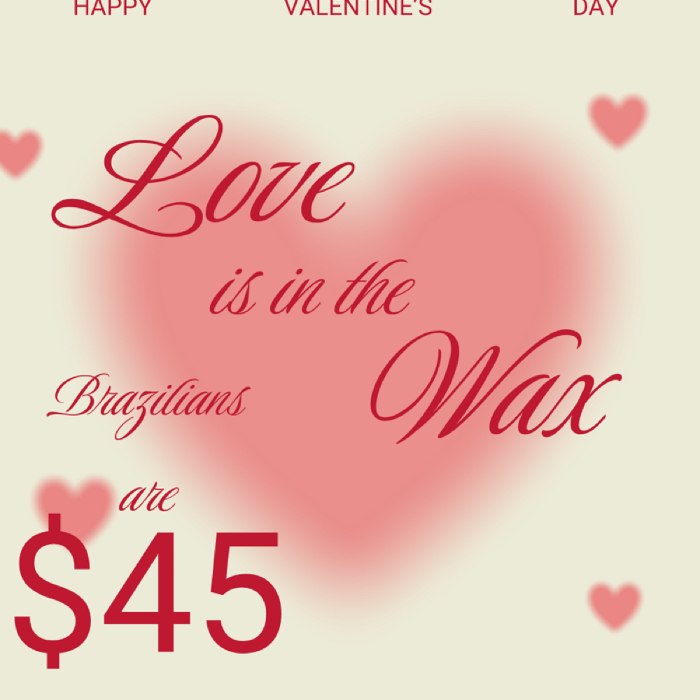 Vday at Wax’d813 in Gadsden, AL