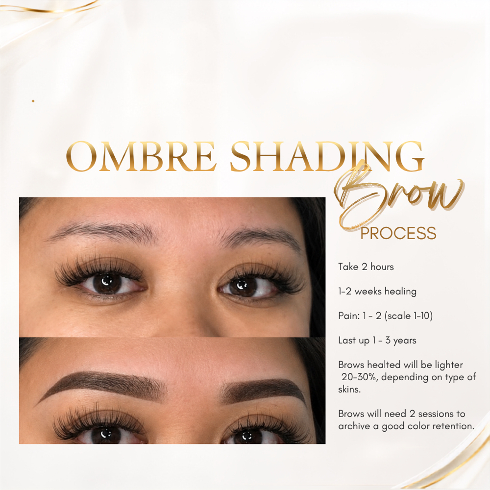 NANO OMBRE SHADING at Liam Signature Brows in Roswell, GA