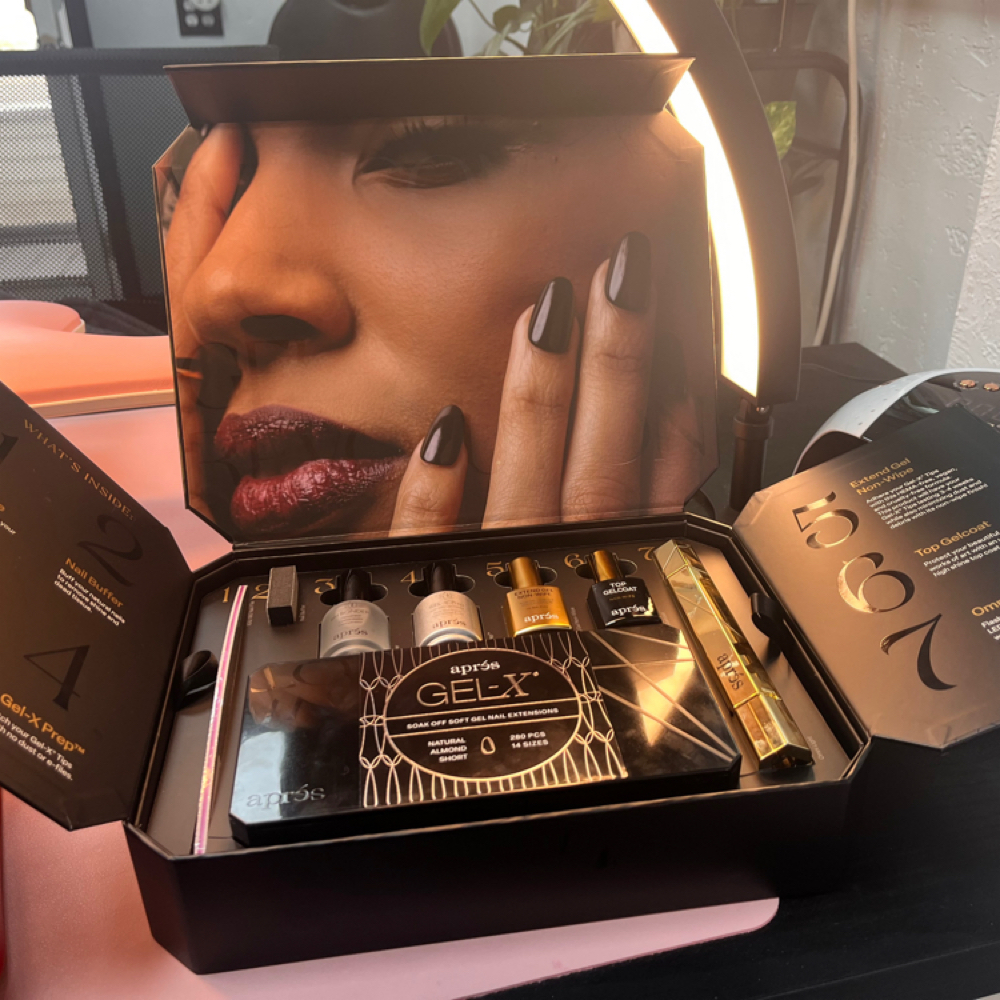 Gelx at Nails on the square in Sunbury, OH