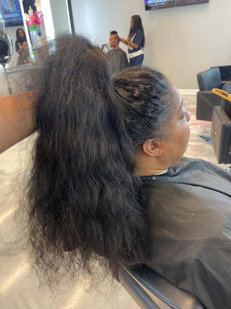 Flip Over Quickweave/ Updo