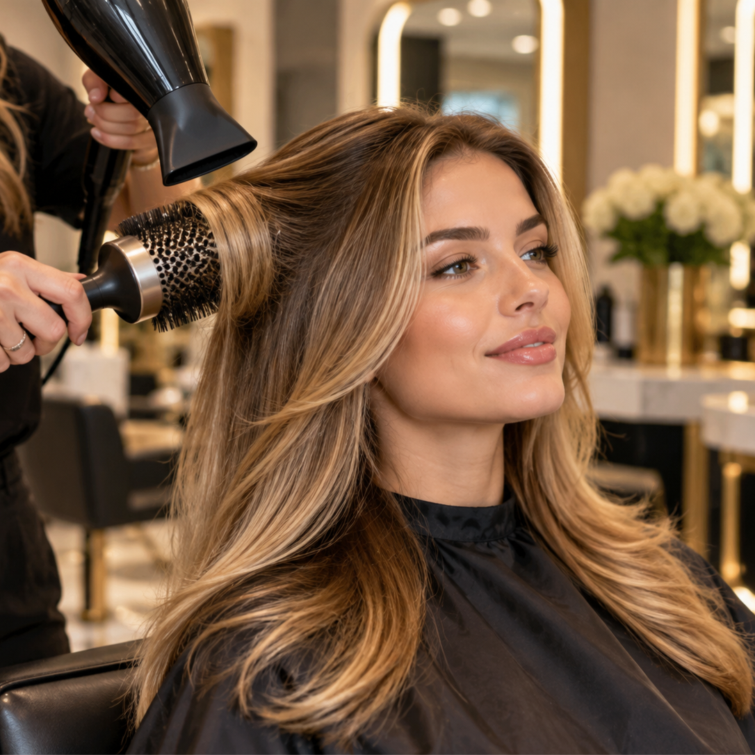 Shampoo/Blow-Dry Add-On at Gold Coast Beauty By Shanzo in Chicago, IL