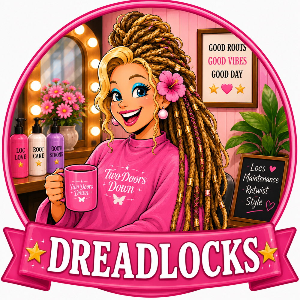 Dreadlocks at Two Doors Down Blowout & Beauty Bar in Prescott, AZ