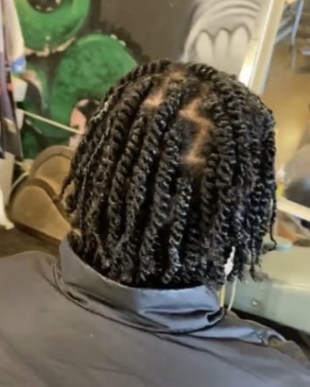 Natural Twists (No Added Hair)