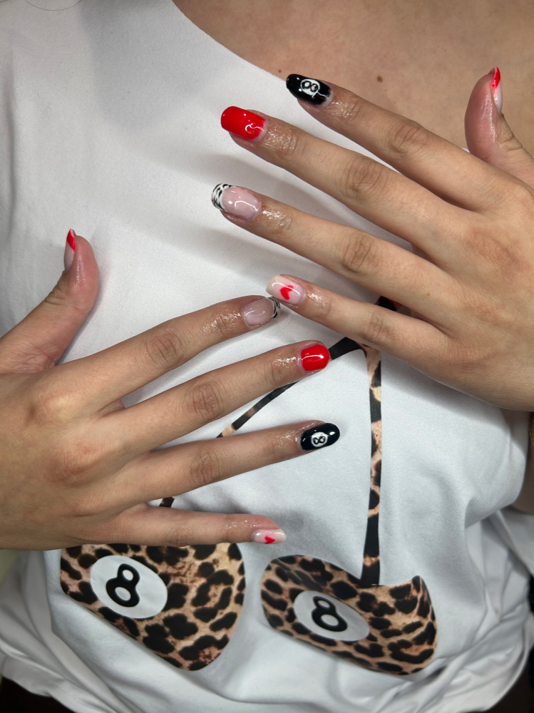 Structured Gel Overlay