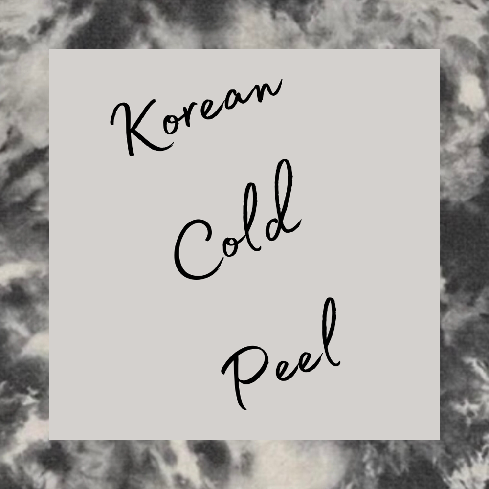 Korean Cold Peel