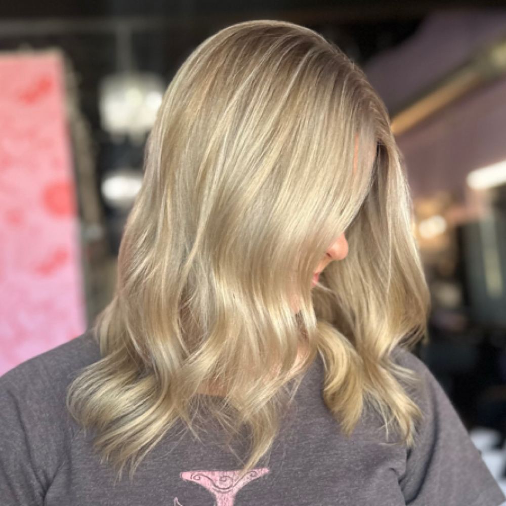 Color & Partial Highlight*SHORT at FoiledByFaith in Burleson, TX