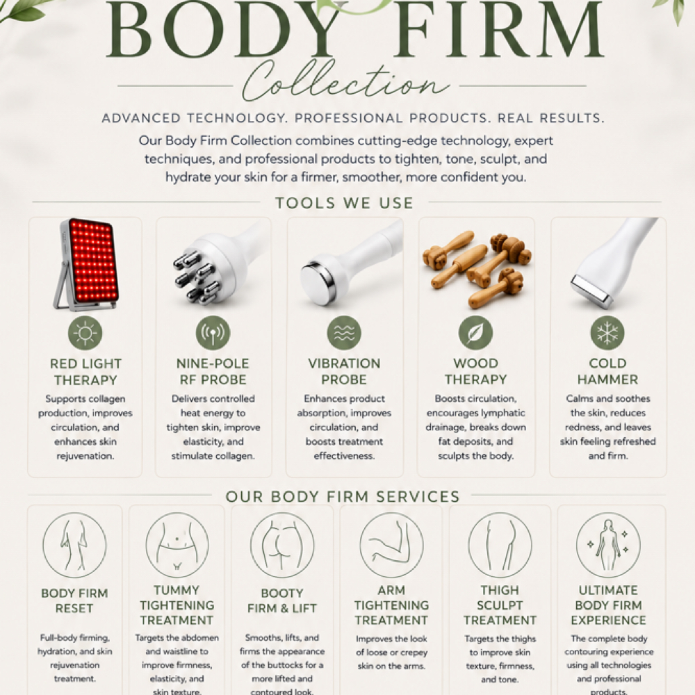 BODY FIRM COLLECTION at CleanSkynSpa in Euclid, OH