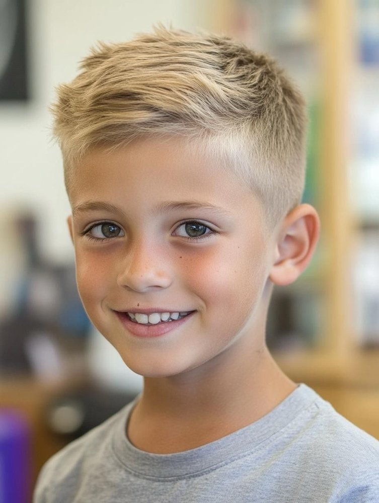 Boys 10yrs And Under Haircut