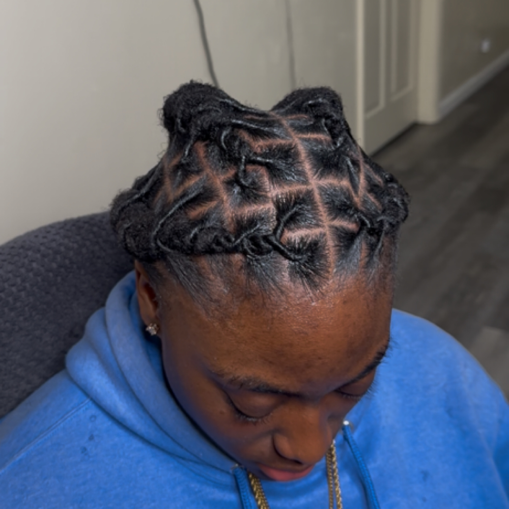 Loc Retwist (50 or Lower) at HairByZhordanReignn in Smyrna, TN