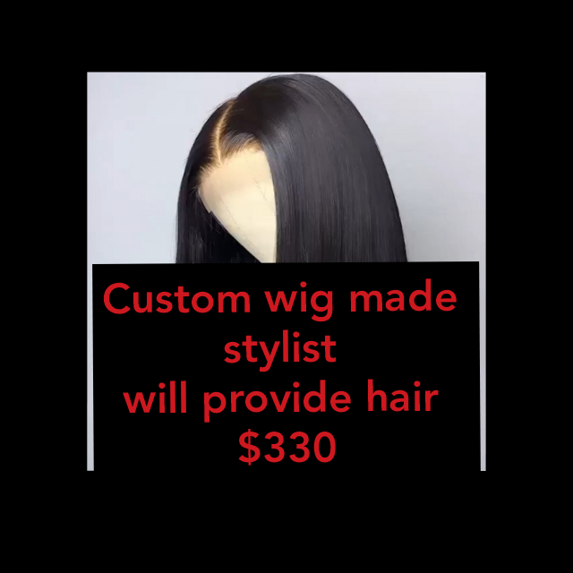 Custom Wig Stylist Provided Hair