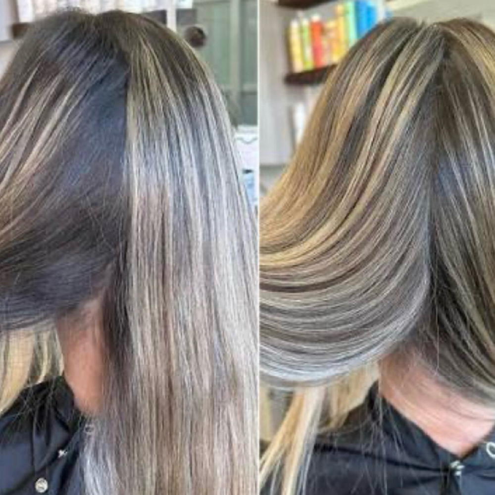 Partial Foils at Bloomington Extension Bar and Salon in Lubbock, TX