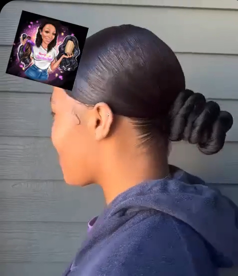 Sleek Knot Bun at BeyoutifulHairtique in Duncanvile, TX