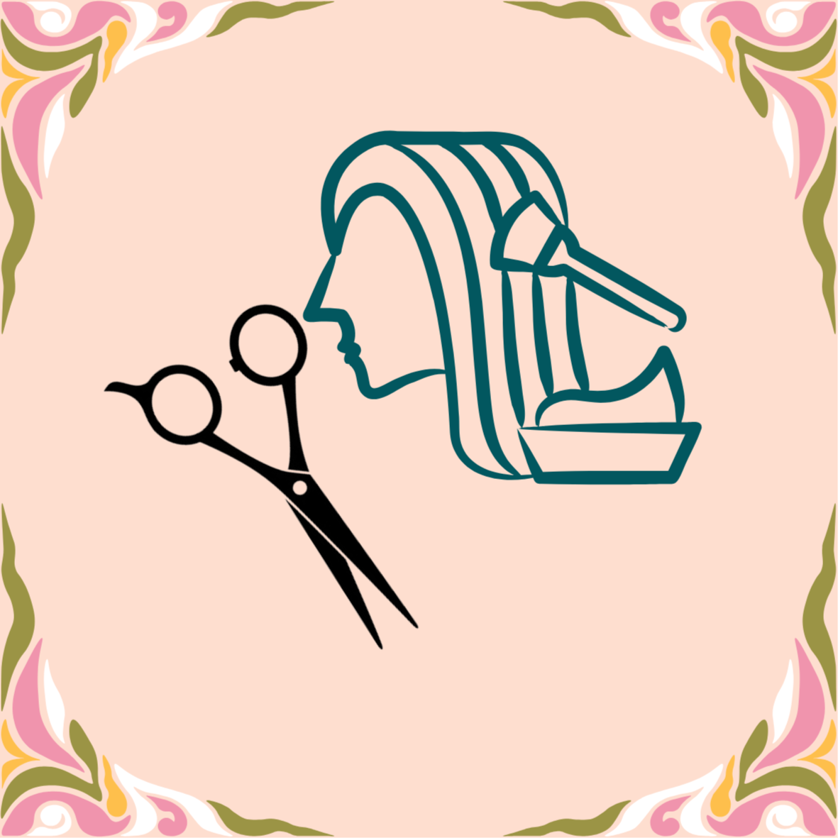 All Over Color And Haircut