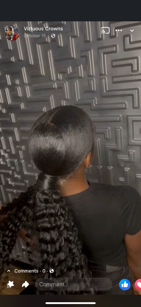 Sleek Ponytail